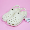 Pikkukuva 1 / 5: Unisex - Aikuisten Klompit Rakastajille Sandaalit Ja Tossut Koti Vapaa-aikaan Star Bone White M9W11/42-43 sizes