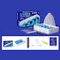 Pikkukuva 4 / 5: Magneettinen Shakkilauta Lasten Vapaa-ajan Peli Interaktiivinen Lautapeli Looginen Ajattelu Magneetti Taistelu Shakkilauta Puzzle Leikki (Sponge style) 30