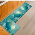 Pikkukuva 1 / 6: Keittiön lattiamatot, makuuhuoneen sängynmatot, konepesu mahdollisuus. big fish 40 * 60+40 * 120cm two packs