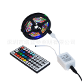 Miniatyrbild 1 av 6: LED Strip Lågspänning flexibelt mjukt ljusbälte non-waterproof 3m lamp with+44 key