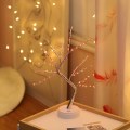Pikkukuva 1 / 6: LED-tuikkulampun puu, tähtikuvioinen koristelamppu 60 lamp love tree lamp battery+usb dual-purpose model
