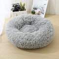 Pikkukuva 1 / 5: Pyöreä plushi lemmikkipesä Light gray Outer diameter 40cm