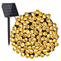 Miniatyrbild 2 av 5: 8-funktions Solar Light String Garden Light String Colored Lights 12m 100 light color