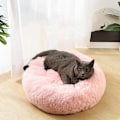Pikkukuva 4 / 5: Pyöreä plushi lemmikkipesä dark grey Outer diameter 70cm