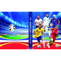 Miniatyrbild 4 av 6: Samlingen av fotbollsstjärnekort rymmer 432 VM Messi Ronaldo-kort Jiugongge 3D Dynamic 5