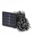 Miniatyrbild 5 av 5: 8-funktions Solar Light String Garden Light String Colored Lights 12m 100 light pink