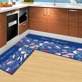 Pikkukuva 3 / 6: Keittiön lattiamatot, makuuhuoneen sängynmatot, konepesu mahdollisuus. black kitty 40 * 60+40 * 120cm two packs