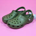 Pikkukuva 1 / 5: Unisex - Aikuisten Klompit Rakastajille Sandaalit Ja Tossut Koti Vapaa-aikaan Military Green Star M6W8/38 size
