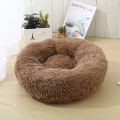 Pikkukuva 1 / 5: Pyöreä plushi lemmikkipesä Light coffee color Outer diameter 80cm