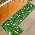 Miniatyrbild 1 av 6: Köksmattor, sängmattor för sovrum kan maskintvättas. kitchen grass 40 * 60+40 * 120cm two packs
