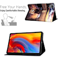 Miniatyrbild 5 av 5: Fodral i läder med kortfack till Lenovo Tab M11/ Xiaoxin Pad 11 2024 Lion and Leopard