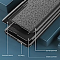 Miniatyrbild 5 av 5: För Samsung Galaxy A53 5g Fönster Fönster Magnetisk Automatisk Stängning Anti-fall Pu Läder Flip Folio Telefonfodral Red