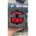 Miniatyrbild 5 av 7: Lämplig För Kolfiber Airpods Pro2 Skyddsöverdrag Apple Bluetooth Headset Laddningsfall Skyddande Case Airpods 3K Pattern [Bright Black]] AirPods Pro2