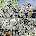 Miniatyrbild 4 av 5: 3x5m 3x8m 3x10m 4x5m Förstärkt kamouflagenät Simbassäng Strandpaviljong Trädgårdssolskydd Kamouflageduksnät 7 färger Jungle camouflage 4x4m