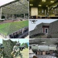 Miniatyrbild 1 av 4: 3x5m 3x8m 3x10m 4x5m Förstärkt kamouflagenät Simbassäng Strandpaviljong Trädgårdssolskydd Kamouflageduksnät 7 färger Jungle camouflage 3x5m