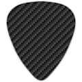 Miniatyrbild 3 av 5: Kolfiber Gitarr Pick 3K All-Carbon Guitar Populär Pick Cnc Gravering Tillverkare Bearbetning Folkfinger Shrapnel