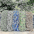 Miniatyrbild 3 av 5: 3x5m 3x8m 3x10m 4x5m Förstärkt kamouflagenät Simbassäng Strandpaviljong Trädgårdssolskydd Kamouflageduksnät 7 färger Woodland Digital 3x8m