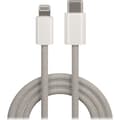 Maxlife MXUC-06 kabel USB-C - Lightning 1,0 m 20W grå nylon