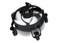 ARCTIC Alpine 17 Processor-köler 1-pack svart vit 92 mm svart