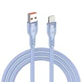T-PHOX kabel BOLD USB / LIGHTNING 3A SKY blå blå
