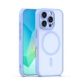 Mag Matt skal för iPhone 16 Pro ljusblå camera protection blå