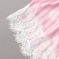 Miniatyrbild 3 av 5: 3st Kvinnors Spets Pyjamas|M|rosa