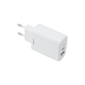 Miniatyrbild 2 av 7: Maxlife PD QC MXTC-10-30AC nätladdare 1x USB-C 1x USB 30W svart