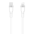 Setty USB-C - Lightning-kabel 1m 3A KSC-L-130 vit vit