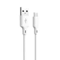 Forever återvinningskabel USB-A - USB-C 1,5m 3A KR60-AC-00 vit vit