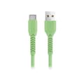 Maxlife MXUC-04 kabel USB - USB-C 1,0 m 3A grön grön
