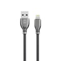 Forever Tornado-kabel USB - Lightning 1,0 m 3A svart svart