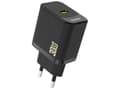 Dudao A27PEU Adapter 30Watt GaN 1xUSB-C svart svart