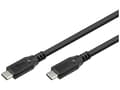 goobay 74194 USB4 100W USB-C-kabel 0.5 m svart