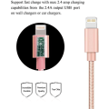 Miniatyrbild 8 av 8: 2 st 1 m färgade  iphone kabel top kvalitet.