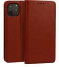 äkta italienskt läder för iphone 11 pro max brun brun