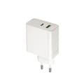 Setty väggladdare PD+QC USB + USB-C 45W LSI-01vit JO vit