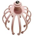 Octopus Hårbotten huvud massager rosa rosa