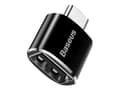 Baseus USB-C adapter svart svart
