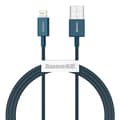 Baseus kabel Superior USB - Lightning 1,0 m 2,4A blå blå