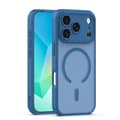 Mag Matt skal för iPhone 17 Pro Max / 18 Pro Max mörkblå camera protection blå