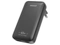 Dudao A65Q Adapter 65Watt GaN 1xUSB-C + 1xUSB-A Svart svart