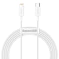 Baseus kabel Superior PD USB-C - Lightning 2,0 m vit 20W vit