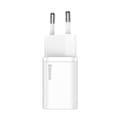 Baseus väggladdare Super Si PD 20W 1x USB-C vit vit