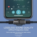 Miniatyrbild 1 av 5: HOCO Adapterkontakt - dual lightning LS20 svart