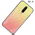 Miniatyrbild 1 av 8: gradient härdat glas  för One plus 7 pro