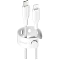 empower by PanzerGlass Racing USB-C to Lightning 1.2m vit vit