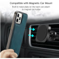 Miniatyrbild 2 av 5: JEEHOOD 3i1vikbar plånboksfodral till iphone 13pro |grön