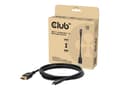 Club 3D Videoadapterkabel 2m svart svart