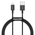 Baseus kabel Superior USB - Lightning 1,0 m 2,4A svart svart