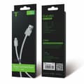 Miniatyrbild 6 av 6: kabel T-PHOX NETS TYPE-C vit 3A; PVC; 1,2M vit